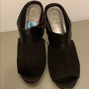 Calvin Klein Mules. Size 9